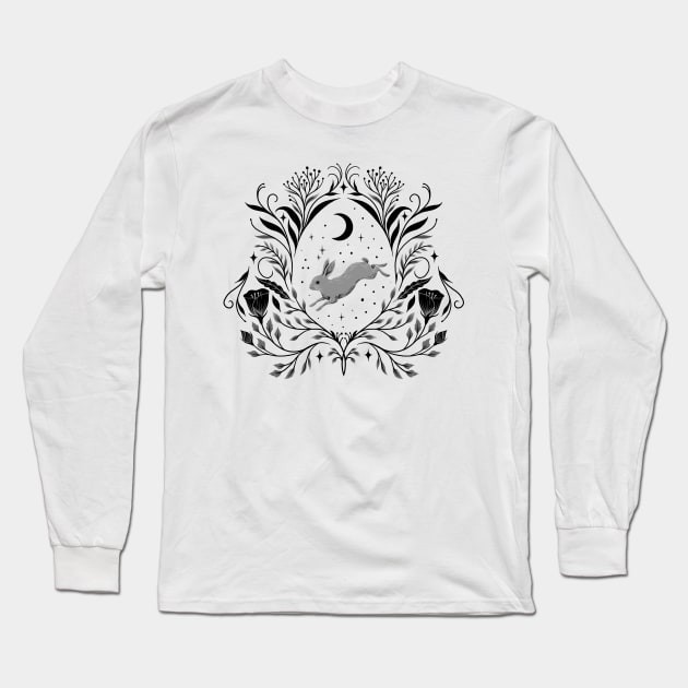 Happy Easter Long Sleeve T-Shirt by Episodic Drawing